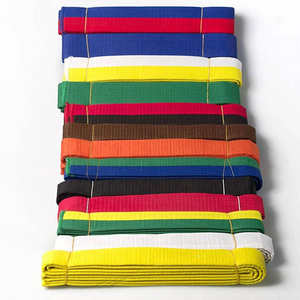 Ceinture de karaté de haute qualité personnalisée, ceinture de taekwondo, ceinture d'arts martiaux, ceinture de jiu-jitsu brésilien, ceinture de karaté - Product Image 3