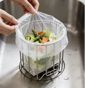 Support de rangement pour sacs poubelles en acier inoxydable 304 pour table de cuisine, OEM/ODM - Product Image 1