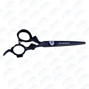 Nouvelle Série de Ciseaux de Coiffure Professionnels de 6 Pouces à Motif Vert pour la Coupe de Cheveux - Product Image 6