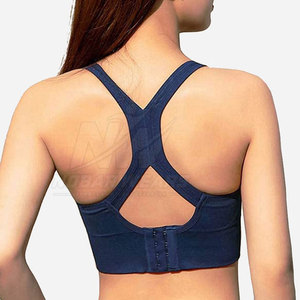 Sujetador Deportivo Atlético para Mujer, de Alto Impacto, para Gimnasio, Correr, Yoga, Fitness, con Relleno, Tirantes Ajustables, Transpirable, para Entrenamiento - Product Image 3
