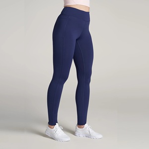 Hot Selling Women's Seamed High Waist <b>Butt</b> <b>Lift</b> Sexy Fitness Workout Breathable Snagging Resistance Quick Dry Tight <b>Leggings</b> - Product Image 2
