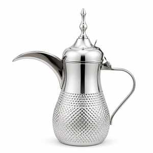 ชุดกาแฟดัลลาห์โลหะสไตล์โมร็อกโกสมัยใหม่ เป็นมิตรกับสิ่งแวดล้อม พร้อมที่เสิร์ฟชาแบบตอกลาย สำหรับใช้ในบ้าน โรงแรม ร้านอาหาร - Product Image 2