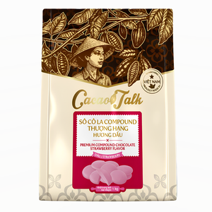 Wholesale Massive Compound Chocolate Bakery Ingredients <b>Confectionery</b> HALAL OEM/ODM Strawberry Chocolate Cocoa Button Hot Price - Product Image 1