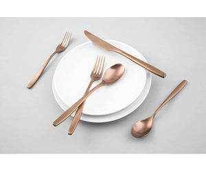 Premium 5 Pcs Stainless Steel Flatware Set Mirror Polish Knife Fork <b>Spoon</b> Western Style Cutlery for Dining At Cheap Price - Product Image 4