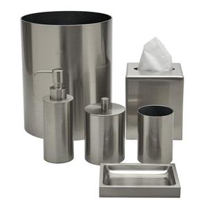 Mirror Polish Stainless Steel Bathroom Set Affordable High Quality Bathroom <b>Accessories</b> Sets For Home Decoration Hotels <b>Interior</b> - Product Image 4