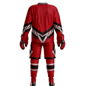 Uniforme de hockey sobre hielo avanzado diseñado para velocidad, comodidad y rendimiento con materiales ligeros para la acción en el hockey. - Product Image 2