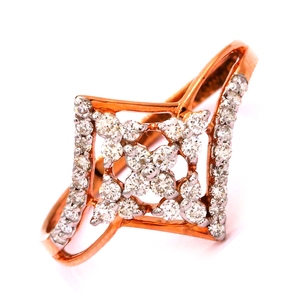 แหวนหมั้นเพชรและทองคำเพาะเลี้ยงในห้องปฏิบัติการ ได้รับการรับรองจาก IGI INGEMCO เพชรทรงบริลเลียนต์ ฝังแบบหนามเตย สไตล์คลาสสิก ทองคำบริสุทธิ์ 14K สำหรับผู้หญิง - Product Image 4