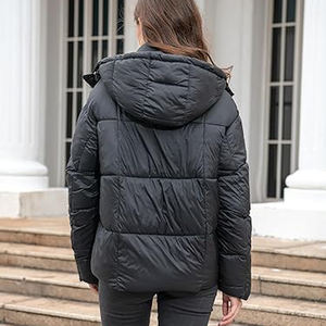Veste matelassée longue pour femme, confortable et personnalisée, design de qualité supérieure, nouveau style. - Product Image 2