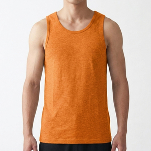 Camiseta sin Mangas de Algodón Peinado Premium, Ultra Suave y Transpirable, Ropa de Marca Privada - Product Image 1