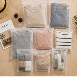 Bolsas de PVC Transparente con Cierre Hermético, Impresas con Logotipo Personalizado, Tamaño Pequeño, para Joyería, Calcetines y Empaquetado Minorista, Bolsas Transparentes Resistentes - Product Image 1