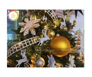 Nuevo diseño 2025 copo de nieve de bambú tejido a mano copo de nieve de bambú hecho a mano de Vietnam, exquisita decoración navideña - Product Image 3