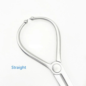 Pinzas de reducción ortopédicas puntiagudas Samroz con punta esférica para reducción ósea, rectas - Product Image 3