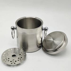 Cubo de hielo de acero inoxidable fantástico y muy demandado, diseñado para cumplir con los estándares de calidad internacionales. - Product Image 5