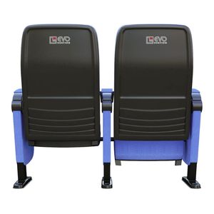 Chaise de cinéma moderne avec porte-gobelet adaptée aux salles de conférence et aux théâtres du Vietnam - Product Image 3