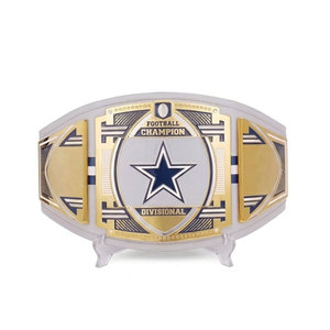 Cinturón de Campeonato Premium de Alta Resistencia, Cómodo y Personalizado, con Placas Metálicas y Correa de Cuero PU para Fanáticos Deportivos Unisex - Product Image 2