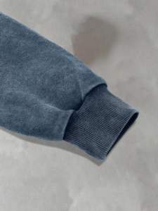 Sudaderas con capucha vintage para hombre, estilo acid wash, oversize, con cremallera, doble capucha, hombros caídos, manga larga, estilo streetwear. - Product Image 4