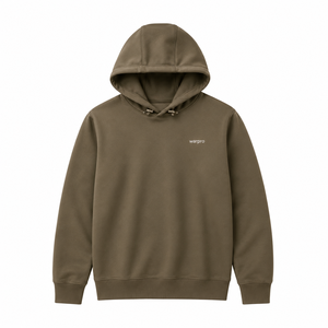 เสื้อสเวตเชิ้ตมีฮู้ดสำหรับผู้ชาย Warpro สีพื้น ผ้าฟลีซ ทรงปกติ สวมใส่สบายๆ สำหรับฤดูใบไม้ร่วง - Product Image 4