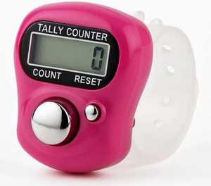 Contador de dedos de plástico estilo ángel MN EXPORTS ClickNest Tally CountWhiz Ring SnapCount - Product Image 6