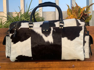 กระเป๋าดัฟเฟิลกระเป๋าเดินทางหนังวัวขนาดใหญ่หรูหราสำหรับทุกเพศความจุขนาดใหญ่กระเป๋าเดินทาง - Product Image 4