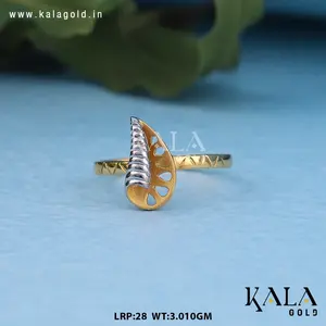 Minimalist 22K Solid Gold <b>Ring</b> for Women Trendy <b>Plain</b> Design Weddings Engagements Gifts Parties Anniversaries Religious Style - Product Image 3