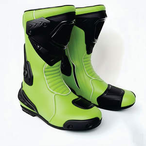 Chaussures de moto en cuir véritable sur mesure, confortables et respirantes, bottes de moto les plus vendues 2026 - Product Image 1