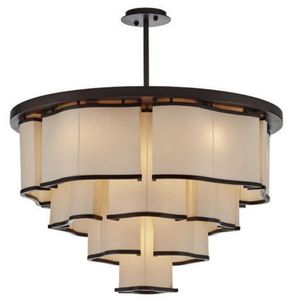 Lustre moderne en fer écologique et léger, luminaire de plafond en forme de fleur, décoration intérieure pour le salon, Diwali - Product Image 1