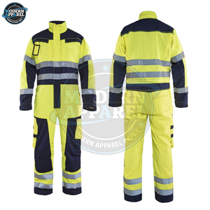 Combinaison de sécurité réfléchissante en polyester léger et respirant, sur mesure, de bonne qualité, avec logo personnalisé - Product Image 3