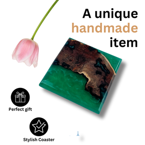 Posavasos de Resina Ecológicos 3D Pintados a Mano, Diseño Personalizado, Venta Caliente 2026, Regalo de Cocina, Fabricante de Vietnam - Product Image 3