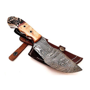 Cuchillos de Supervivencia Damascus Tracker, de Acero Inoxidable, Hechos a Mano, para Camping y Caza - Product Image 2