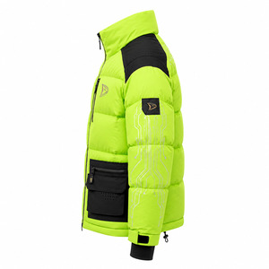 OEM Men Puffer <b>Jackets</b> Hooded <b>Waterproof</b> Outdoor <b>Winter</b> Coat Custom Design Clothing Supplier - Product Image 3