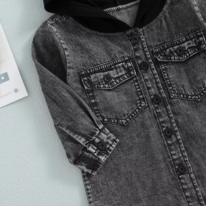 Oferta Especial: Chaquetas Vaqueras de Mezclilla para Niños y Niñas, Ropa de Abrigo para Otoño y Primavera - Product Image 2