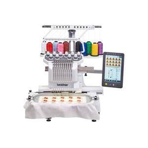 Machine à broder SWF à 12 aiguilles avec stockage de motifs intégré, multi-usages - Product Image 3