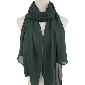 Voile de Luxe en Chiffon Léger pour Femmes Musulmanes, Tendance Actuelle, Personnalisable, Toutes Saisons, Haute Qualité, Vente en Gros - Product Image 2