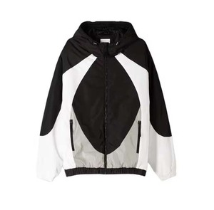 Veste Anorak Imprimée Imperméable Confortable et Durable en Polyester Ripstop Coupe-Vent 100% Polyester, Grande Taille, avec Fermeture Éclair et Blocs de Couleurs - Product Image 5