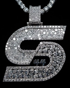 Men Hip Hop Jewelry Personalized Custom VVS Moissanite Letter <b>Pendant</b> Iced Out 925 Sterling <b>Silver</b> Rapper <b>Initial</b> Name <b>Pendant</b> - Product Image 1