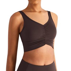 Top Deportivo de Yoga de Secado Rápido para Mujer – Top Corto Ajustado de Nailon para Gimnasio y Fitness con Logotipo Personalizado - Product Image 1