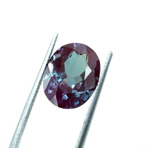 HAYAAT GEMS Natural Oval <b>Alexandrite</b> Gemstone Color Change 4.90 Ct (13x9.5mm) for Jewelry Making Rajasthan Origin - Product Image 3
