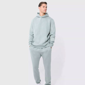 Conjunto Deportivo Informal con Capucha, Personalizable con Logotipo, Bordado o Impresión, para Hombre y Mujer, MOQ Bajo, 100% Personalizado - Product Image 1
