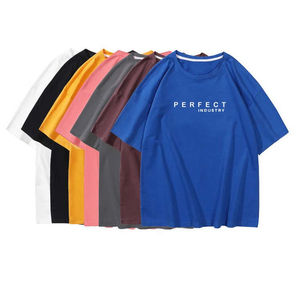 Camisetas de hombre de alta calidad, de algodón jersey, tela suave, cuello redondo, manga corta, logotipo personalizado, talla grande, estilo casual. - Product Image 5