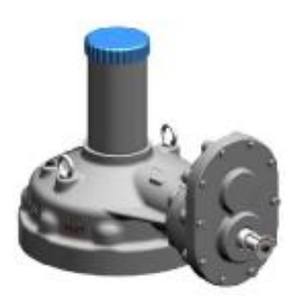 JB2920 boîte d'engrenage biseautée à bride Standard Type B série BA chinoise à trois griffes - Product Image 6