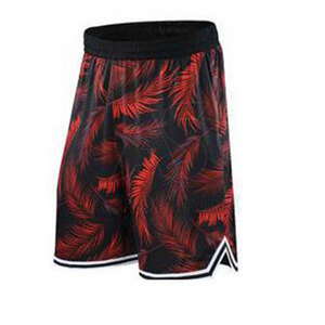 Shorts de basketball respirants et anti-humidité de bonne qualité, en tissu doux avec ceinture extensible, pour le sport quotidien - Product Image 2