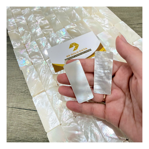 Nueva Lámina Duradera Moderna con Incrustaciones de Concha Marina de Vietnam / Incrustaciones de Madreperla Negra/Blanca/Dorada para Manualidades, Decoración del Hogar, Joyería de Boda - Caryln - Product Image 2