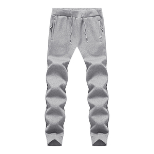 <b>Jogger</b> Pants <b>Men</b> Padded Cotton Polyester Blend <b>Joggers</b> <b>Thermal</b> Insulated Winter Trousers Elastic Joggars Pant - Product Image 2