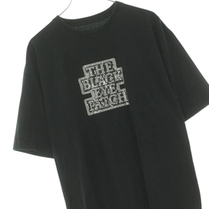 T-shirt à manches régulières pour homme Black Eye Patch, col rond, uni, décontracté, jersey tricoté, coupe régulière, spandex/coton, séchage rapide - Product Image 2