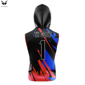 ชุดกีฬาคุณภาพสูง ทนทาน ยืดหยุ่นได้ ออกแบบและสีสันปรับแต่งได้ตามต้องการ สวมใส่สบาย เหมาะสำหรับทีม 7 คนต่อทีม - Product Image 5