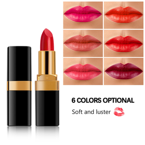 Lápiz Labial Mate de Terciopelo de 6 Colores de Marca Privada, Cremoso, Altamente Pigmentado, de Larga Duración, Resistente al Agua, Cosméticos - Product Image 1