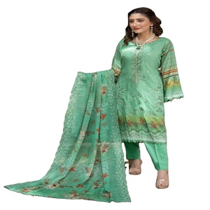 <b>Eid</b> Sale Indian and <b>Pakistani</b> Heavy Embroidery Work <b>Dresses</b> <b>Pakistani</b> and Indian Salwar Kameez Three Piece Saari for Women - Product Image 1