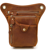 Sac de cuisse classique en cuir avec fermeture éclair, sangle réglable, personnalisable, géométrique, élégant, pour femmes et hommes, décontracté, pour l'extérieur, les voyages, ajustement sécurisé