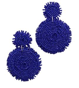 Múltiples estilos, la mejor calidad, joyería para la oreja, decoración de cuentas hecha a mano, pendientes de moda para mujer, al mejor precio desde India. - Product Image 4