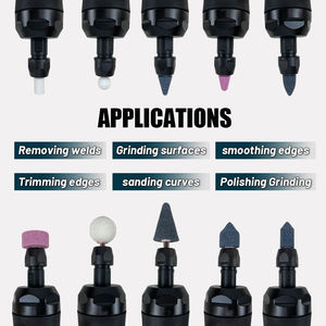 LE-G200ชุดเครื่องมือเจียรด้วยอากาศขนาด1/4มม. พร้อมอุปกรณ์เสริม22000รอบต่อนาทีสำหรับยานยนต์และการใช้งานในโรงงาน - Product Image 2